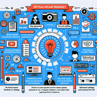 유튜브 영상 업로드 주기 매일 주 1회 최적화 정답은